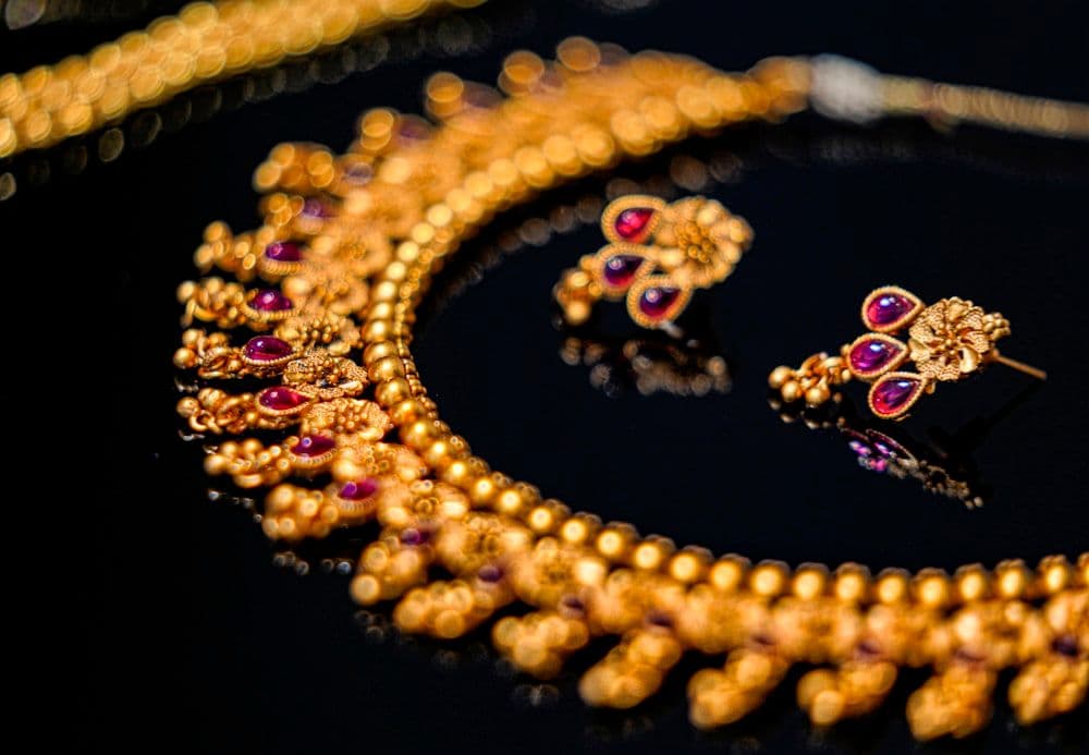 Noor-e-Jahan Vintage Ruby Bridal Choker Set