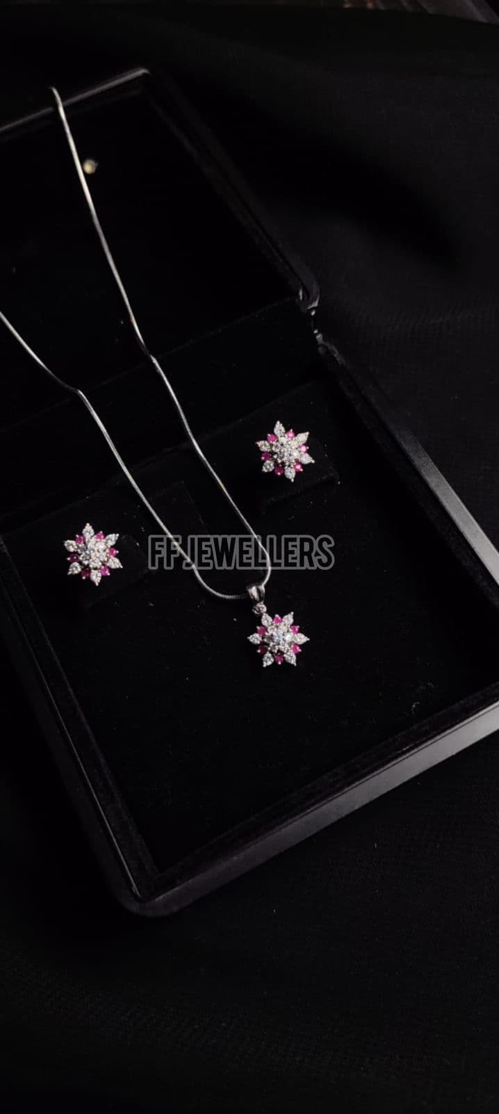 Ruby Rose Floral Locket Set with Tops