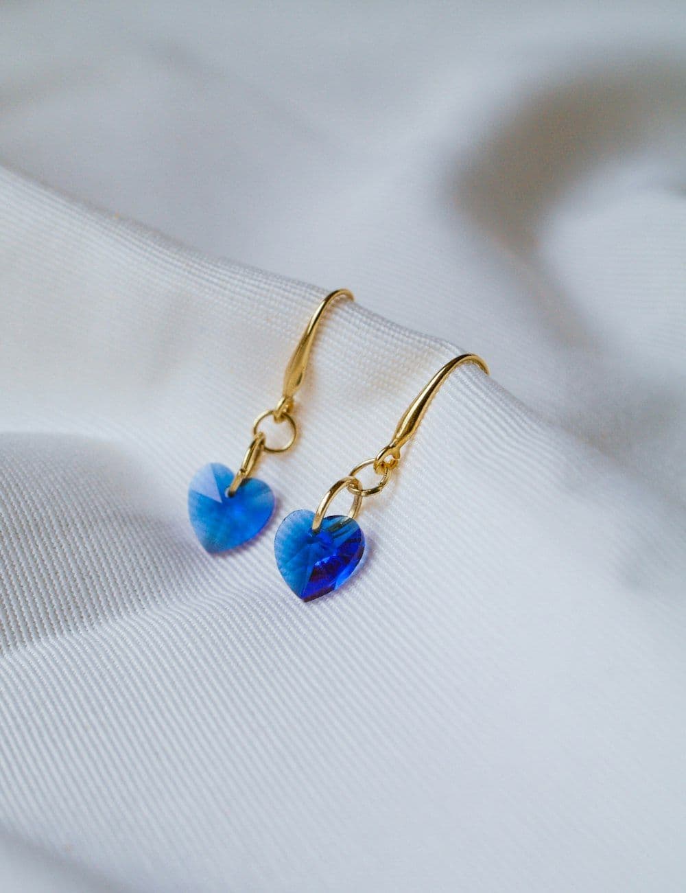 Seraphina TearDrop Moissanite Drop Earrings
